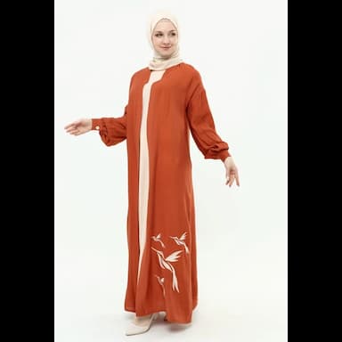 kaftan marocain elbise, kadın ferace, kaftan - 53 usd