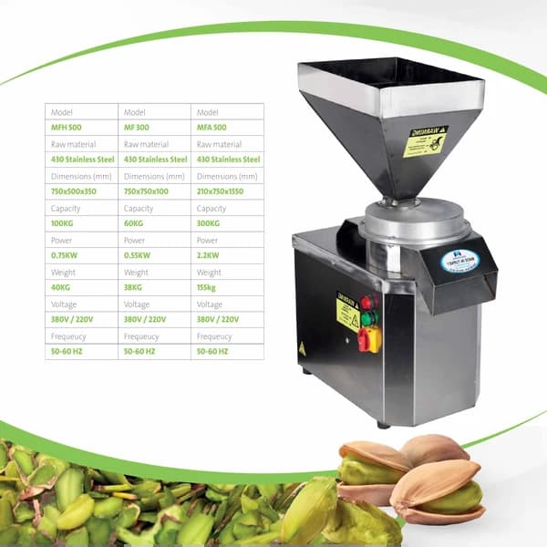 antep fıstığı ve fındık rendeleme makinesi - 2700 ~ 2800 usd $
