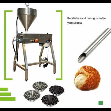 pasta dolum makinası - reçel - krema - çikolata - peynir - 4000 usd