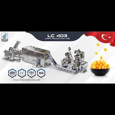 corn chips production line lc 403 - 1 usd