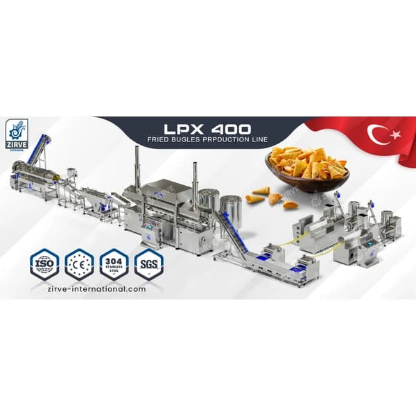 fried bugles prpduction line lpx400 - 1 ~ 0 usd $