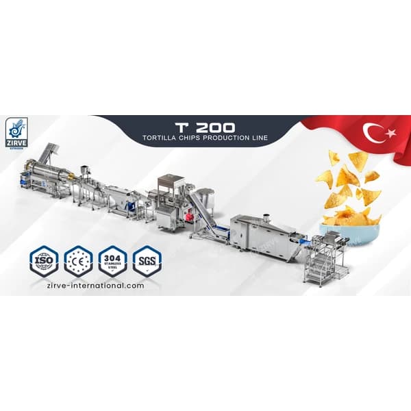 tortilla chips production line t200 - 1 ~ 0 usd $