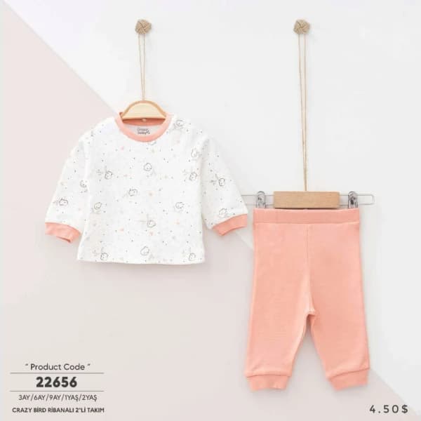 2 yaşındaki kız çocuğu pijaması - 4.04 ~ 4.5 usd $