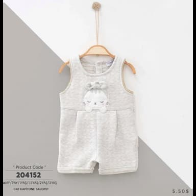3 yaş kız çocuk yazlık pijama takımı - 5.49 usd