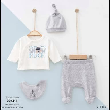 yenidoğan pijama - 5.49 usd