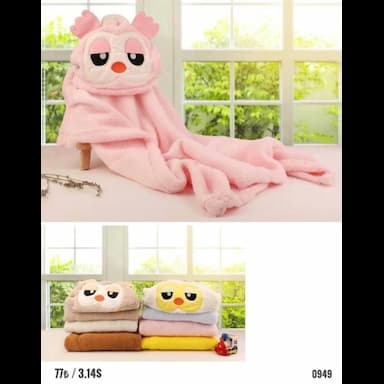 süper yumuşak kapüşonlu bebek banyo havlusu - 3.9 usd