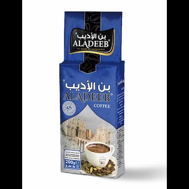 aladeeb çi̇fte kavrulmuş ekstra kakuleli̇ kahve 200gr - 2.45 usd