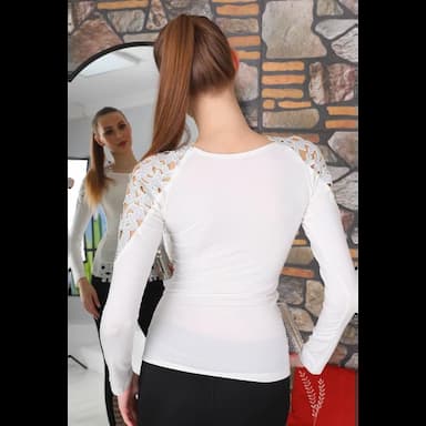 abiye bluz - 17.99 usd