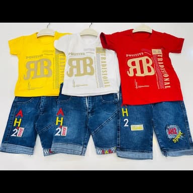 boy's linen set 2 pieces - 3.99 usd