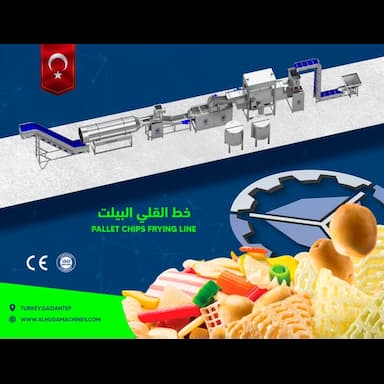 palet cipsi kızartma hattı - 46999.99 usd