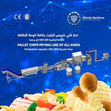 palet cipsi kızartma hattı - 46999.99 usd