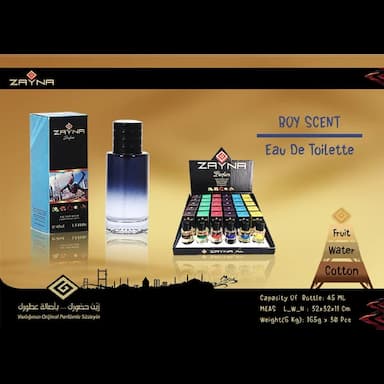 zayna boy scent 45ml eau de toilette - 2.49 usd