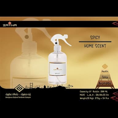 zayna spicy oda kokusu 500 ml - 2.49 usd