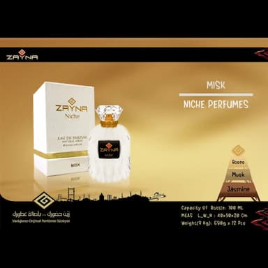 zayna misk 100 ml niş parfüm - 15.99 usd