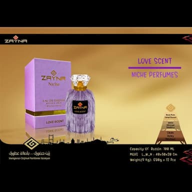 zayna love scent 100 ml niş parfüm - 15.99 usd