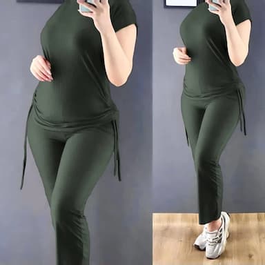 likralı bayan pijama - 5.99 usd