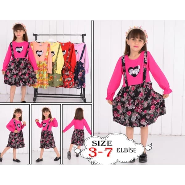 kız çocuk elbiseleri - 2.99 ~ 3 usd $