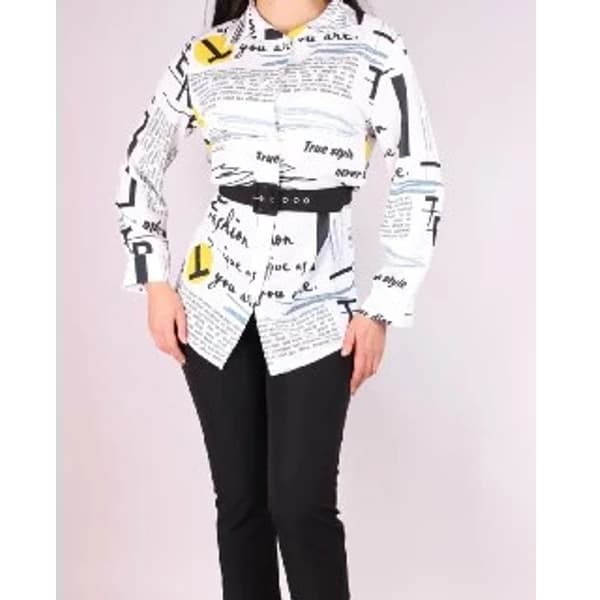kadın takımları gömlek ve pantolon - 11.99 ~ 12 usd $