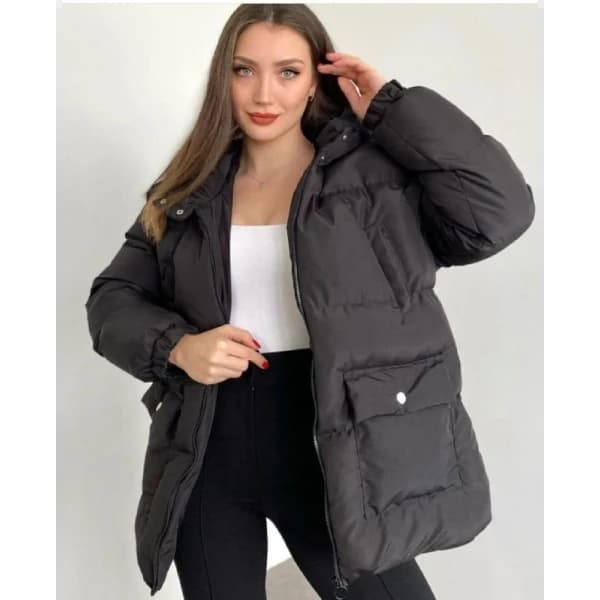 uzun şişme mont taba - 12.99 ~ 13 usd $