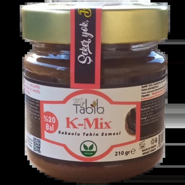 doğal kakaolu tahin ezmesi 210 gr - 2.79 ~ 2.89 usd $