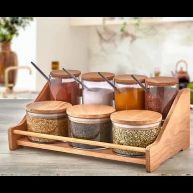 plastik ev eşyaları, baharat kutuları - 1.49 usd
