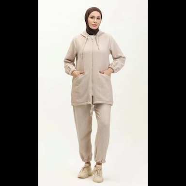 kadın ceket ve eşofman takımı - 35.99 usd