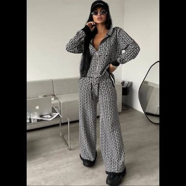kadın spor iki adet set sonbahar moda tişörtü rahat eğitim koşu kadın giyim suit koşu eşofman - 23.99 usd