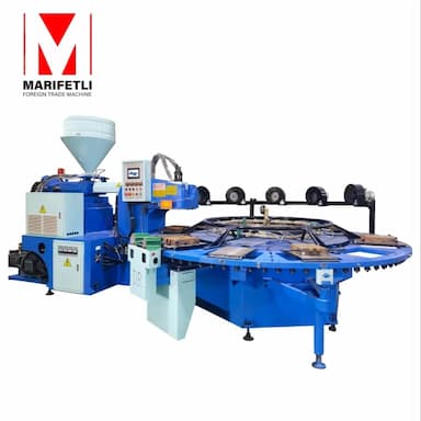rotary pvc/tr/tpu sole injection machine -  usd